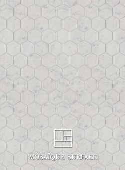 Honeycomb B (Carrara Venato)