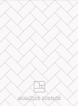 Tile 3 x 6 (White Thassos)
